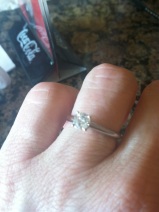 Gretchen's engagement ring